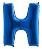 H harfi Sarı Altın Gold folyo harf balon 40 inch 100 cm