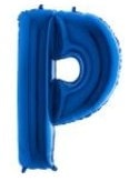 P harfi Sarı Altın Gold folyo harf balon 40 inch 100 cm