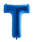 T harfi Sarı Altın Gold folyo harf balon 40 inch 100 cm