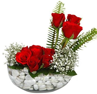 Ankara Etimesgut ieki firma rnmz Cam iinde 11 gl Ankara iek gnder firmas ahane rnmz
