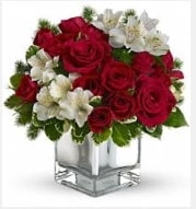 15 adet k�rm�z� g�l ve beyaz k�r �i�ekleri Ankara 14 �ubat sevgililer g�n� �i�ek