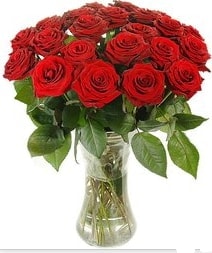 Ankara �i�ek ma�azas� , �i�ek�i adresleri Vazoda 15 adet k�rm�z� g�l tanzimi