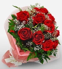 12 adet k�rm�z� g�llerden kaliteli g�l Ankara K�z�lay �i�ek sipari�i vermek