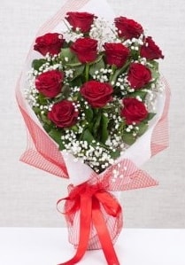 11 k�rm�z� g�lden buket �i�e�i Ankara 14 �ubat sevgililer g�n� �i�ek